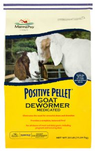 goat dewormer pellet positive